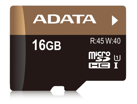 ADATA Premier Pro 16GB microSDHC UHS-I U1 Memory Card (AUSDH16GUI1-RA1)