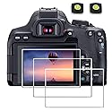 debous Screen Protector Compatible for Canon Eos 850d Rebel T8i Digital Camera,Anti-Scratch Tempered Glass Clera Hard Protective Film Cover