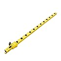 Southwire Yellow Jacket 4-Foot Metal Power Strip - 510J Surge Protector - Resettable Circuit Breaker - 12 Outlets - 6-Foot Yellow Cord - Heavy Duty