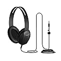 Cyber Acoustics Lightweight 3.5mm Headphones - Great for use with Cell Phones, Tablets, Laptops, PCs, Macs (ACM-4004)