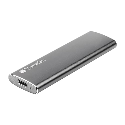 Verbatim 480GB Vx500 External SSD, USB 3.1 Gen 2 - Graphite (47443)