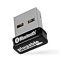 Plugable USB Bluetooth Adapter for PC - Connect Up to 7 Devices, Headphones, Speakers, Keyboard, Mouse, Printer, Enhanced Range & Audio, Compatible