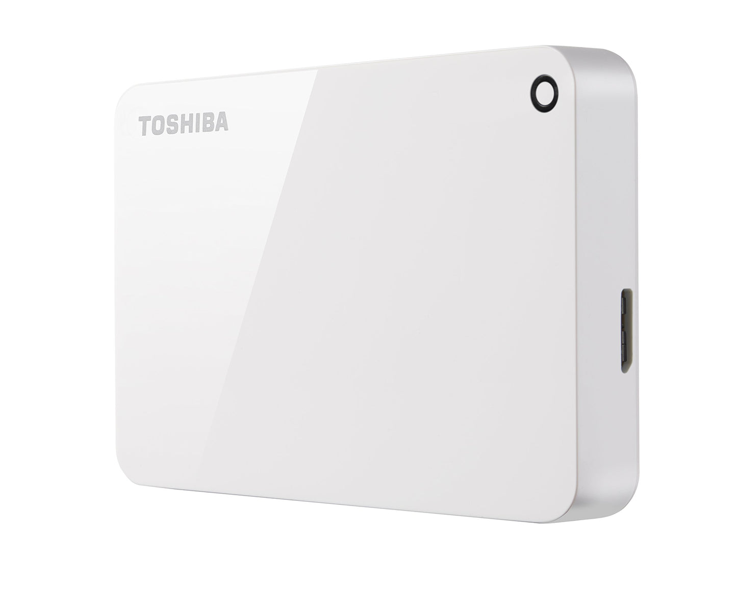 Toshiba Canvio Advance 3TB Portable External Hard Drive USB 3.0, White (HDTC930XW3CA)