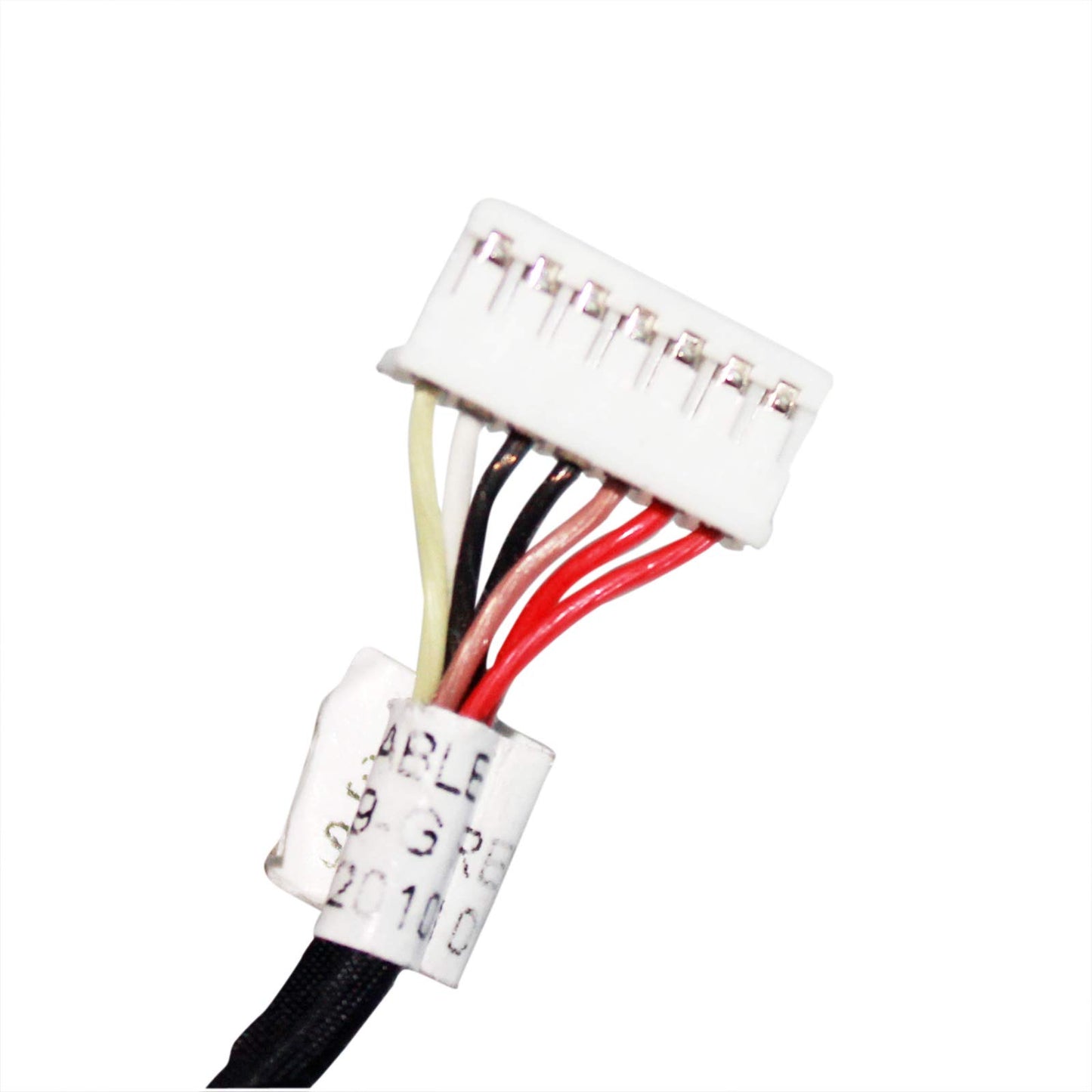 Zahara DC Power Jack with Cable Socket Plug Connector Replacement for HP G72-B66US G72-B62US G72-B60US 35070SU00-H59-G 7Pin
