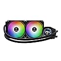 GAMDIAS Aura GL240 Digital AIO PC CPU Liquid Cooler