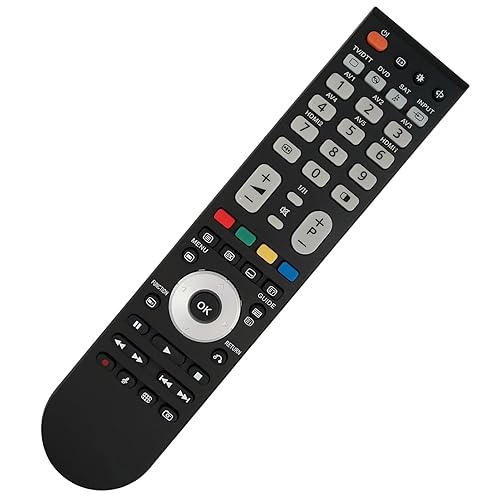 Replacement Remote Control for Hitachi CLU-4373A L32A404 HL02403 L42S601 L47S601 P50S601 L42A404 LE55V707 L40A105E LCD LED HDTV TV