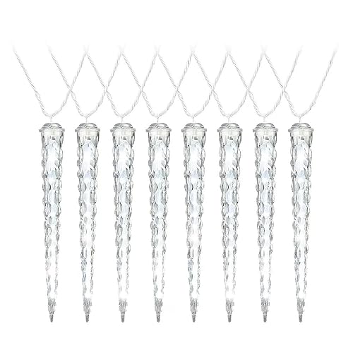 Gemmy 85687 Shooting Star Light String, 7, 9, & 11" Icicle Cover Shootingstar Light String, 7, 9, & 11" Icicle