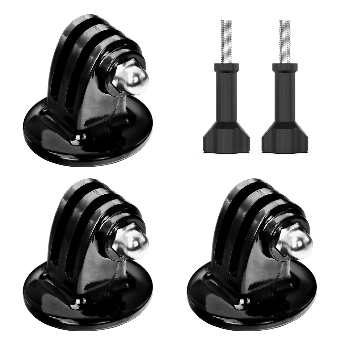 Sametop Tripod Mount Adapter Screw Mount Compatible with GoPro Hero 13, 12, 11, 10, 9, 8, 7, 6, 5, 4, Session, 3+, 3, 2, 1, Hero (2018), Fusion, Max