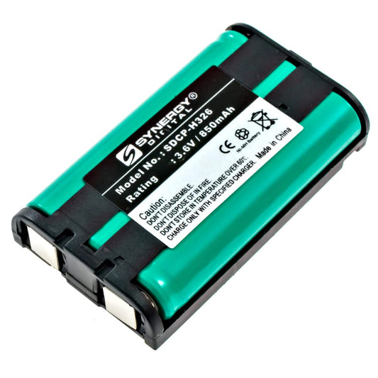 Compatible Cordless Phone Battery, Works with Dantona BATT-104 Cordless Phone, (Ni-MH, 3.6V, 850 mAh) Ultra Hi-Capacity Battery