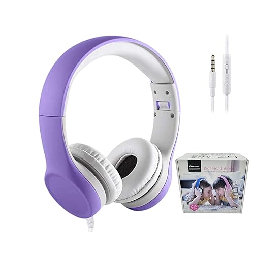 YUSONIC Kids Headphones with Cord, Toddler Headphones with Sharing Function, 85dB/93dB Safe Volume Limit, for Toddler Children Baby Boys Girls…