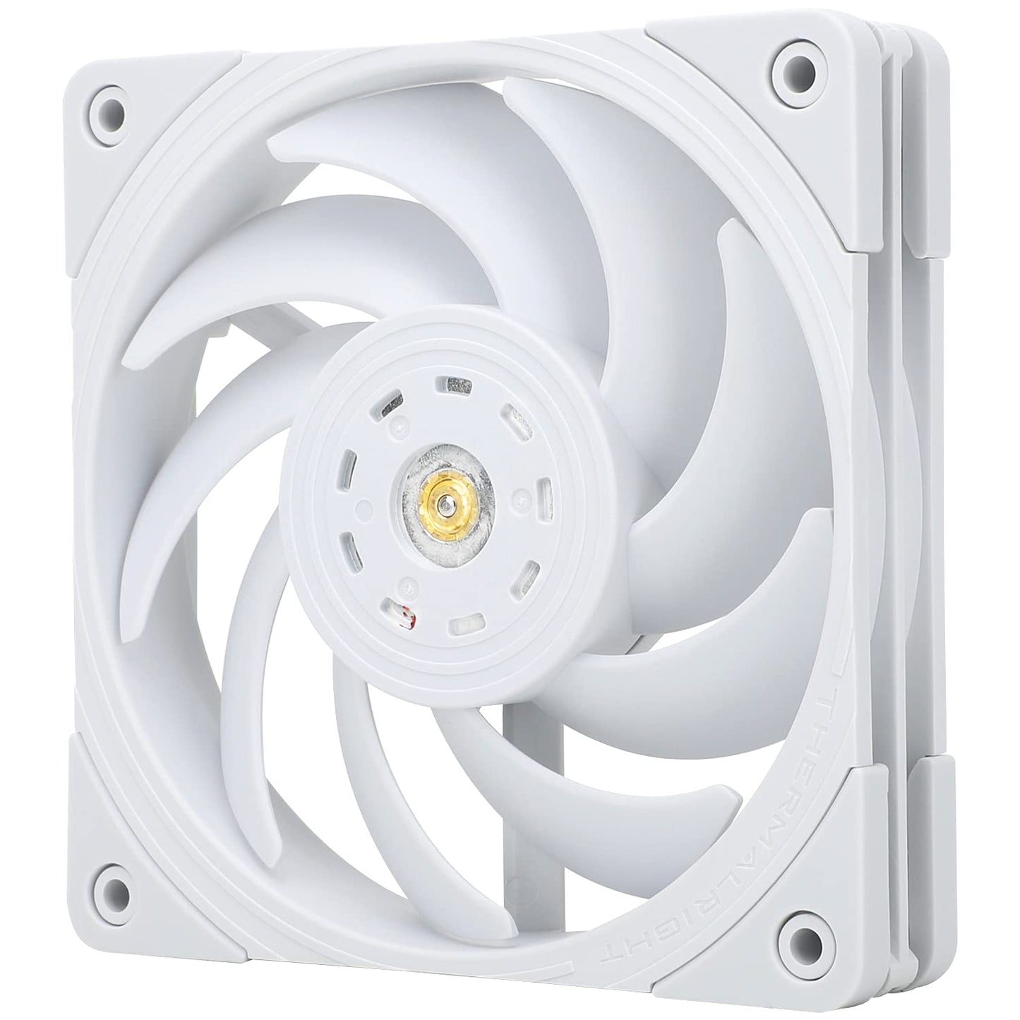 Thermalright TL-B12W 120mm CPU Cooler Fan, Computer Case Fan, PWM Control, 2150RPM, Static-Pressure Performance Fan for S-FDB Bearing(White)