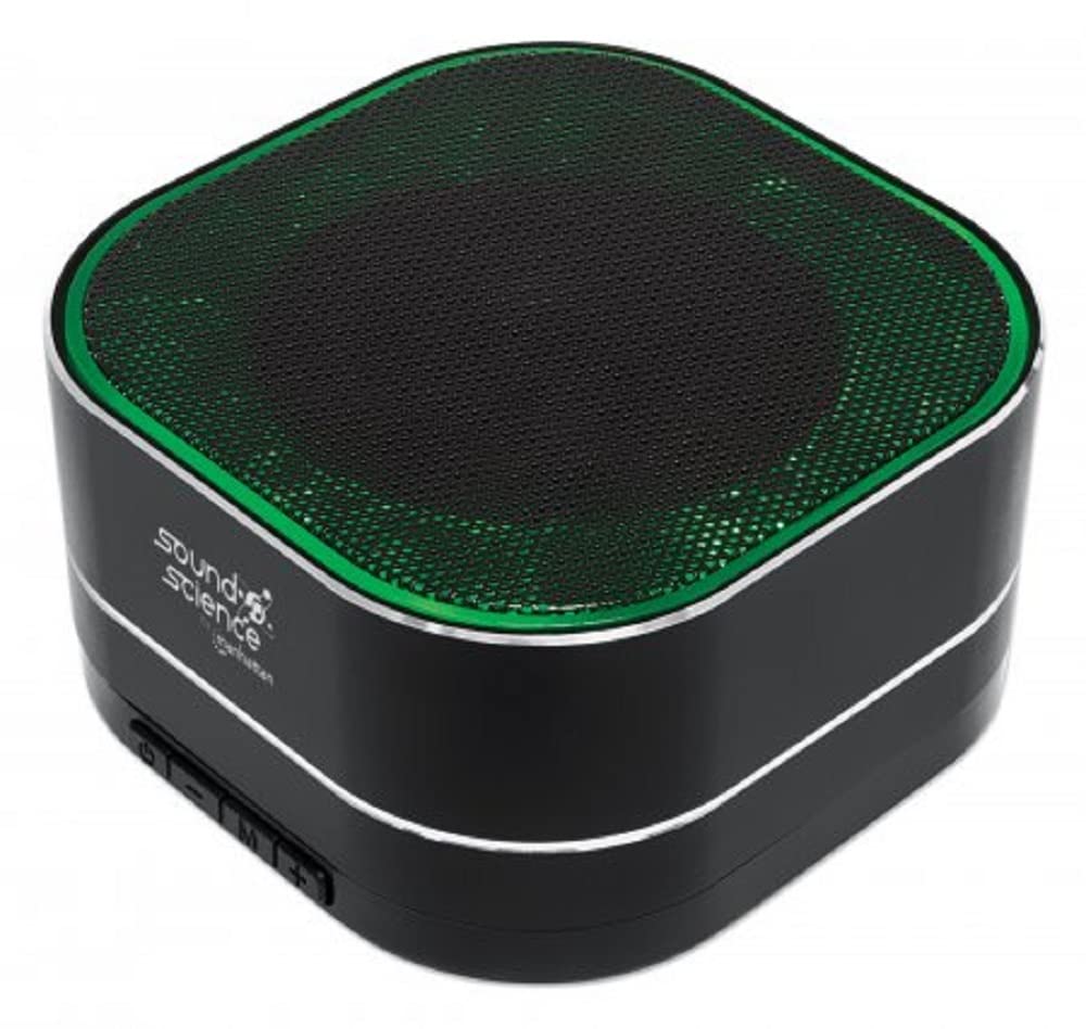 MANHATTAN Metallic Bluetooth Speaker (Clearance Pricing), W128290959 ((Clearance Pricing), Microphone, Fm Radio, Decent Sound Output (3W), 6 Hour