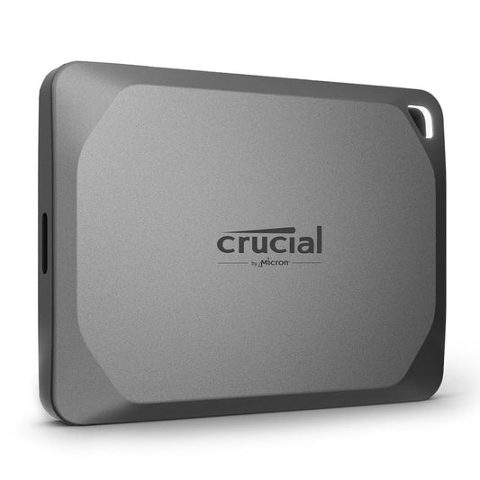 Crucial X9 Pro 1TB Portable SSD, Up to 1050MB/s Read & Write, 3.2 USB-C, External Solid State Drive, Durable Storage for PC & Mac, for Content