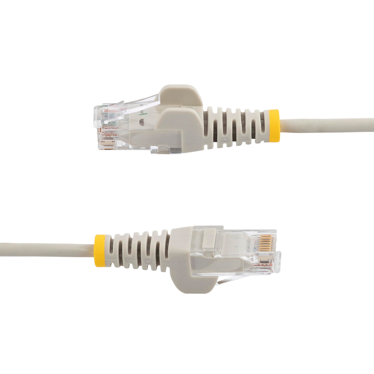 StarTech 6in Cat6 Slim Ethernet Cable, 10-Pack, Gray (N6PAT6INGRS10PK)