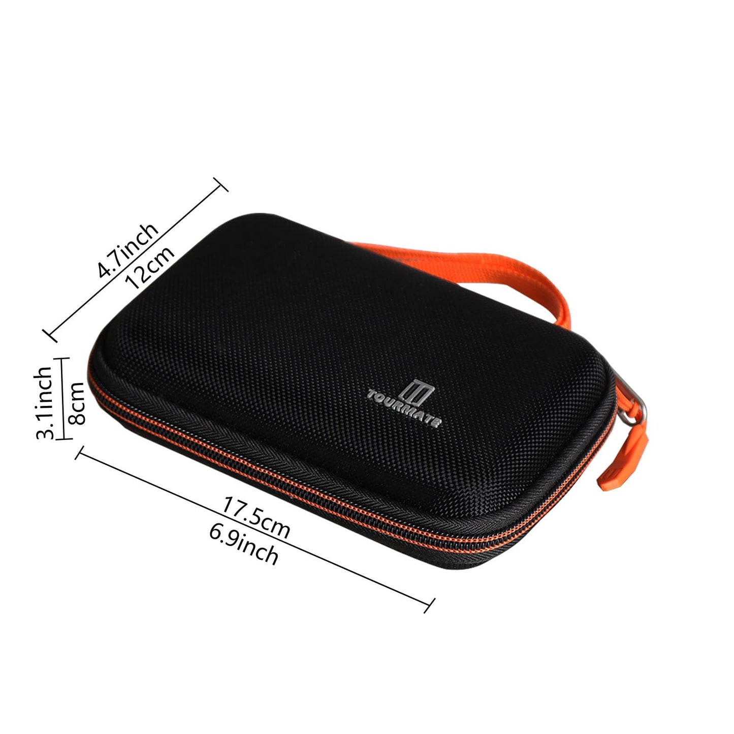 Tourmate Hard Case Compatible for LaCie Rugged Mini 1TB/ 2TB/ 4TB/ 5TB External Hard Drive Portable HDD, Hard Travel Case for Rugged Thunderbolt USB