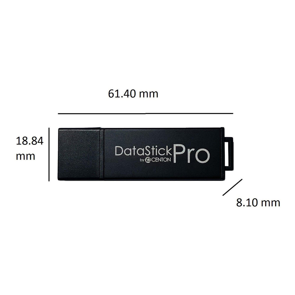 128GB DataStick Pro by Centon, USB 3.2 Gen1 Flash Drive Memory Stick for Storage and Backup