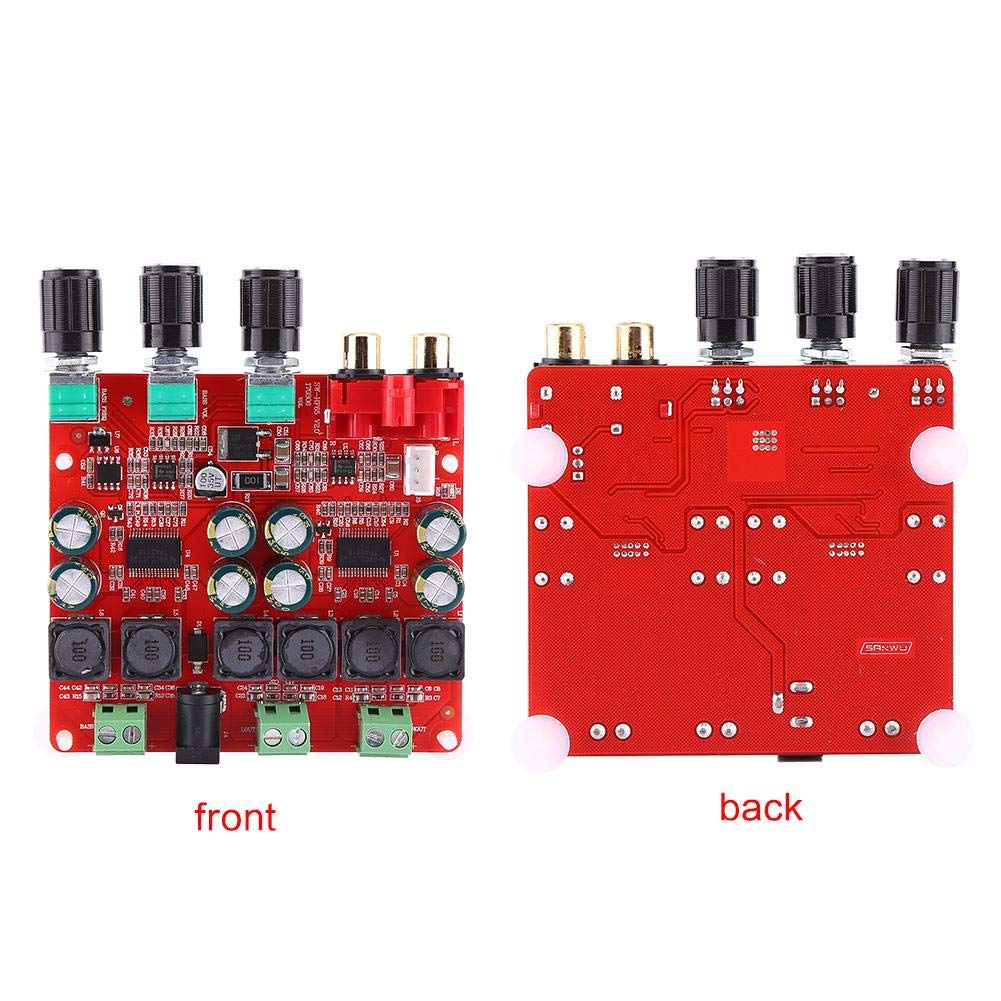 Asixx Subwoofer Amplifier Board - TPA3118 2.1 Channel Stereo Digital Power Amplifier, 12V-26V DC