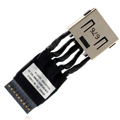 Deal4GO DC Power Jack Connector Cable Socket DC30100PE00 DC30100PJ00 Replacement for Lenovo ThinkPad P50 P51 P52