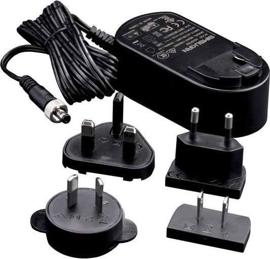 Atomos Locking 12V 3A AC Monitor Compatible Power Adapter (Black)