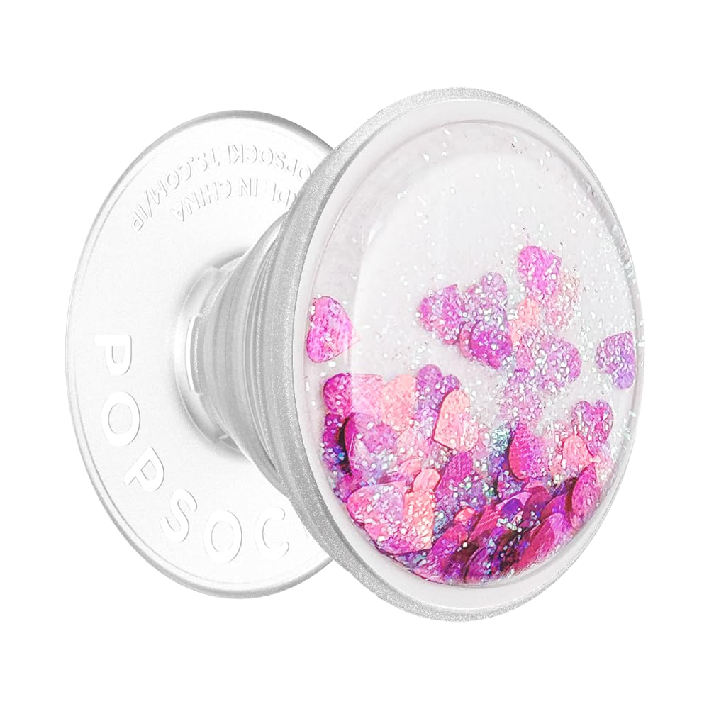 PopSockets PopTop, Adhesive Phone Grip with Swappable Top, Tidepool - Tidepool Glitter Bomb