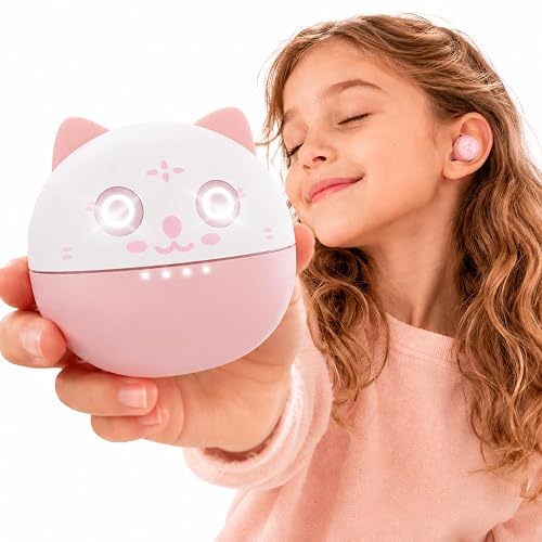 Bluetooth headphones, Bluetooth 5.3 Headphones HiFi Stereo, True Wireless Earbuds, LED Digital Display Wireless Earpods, Ear Buds with Microphone