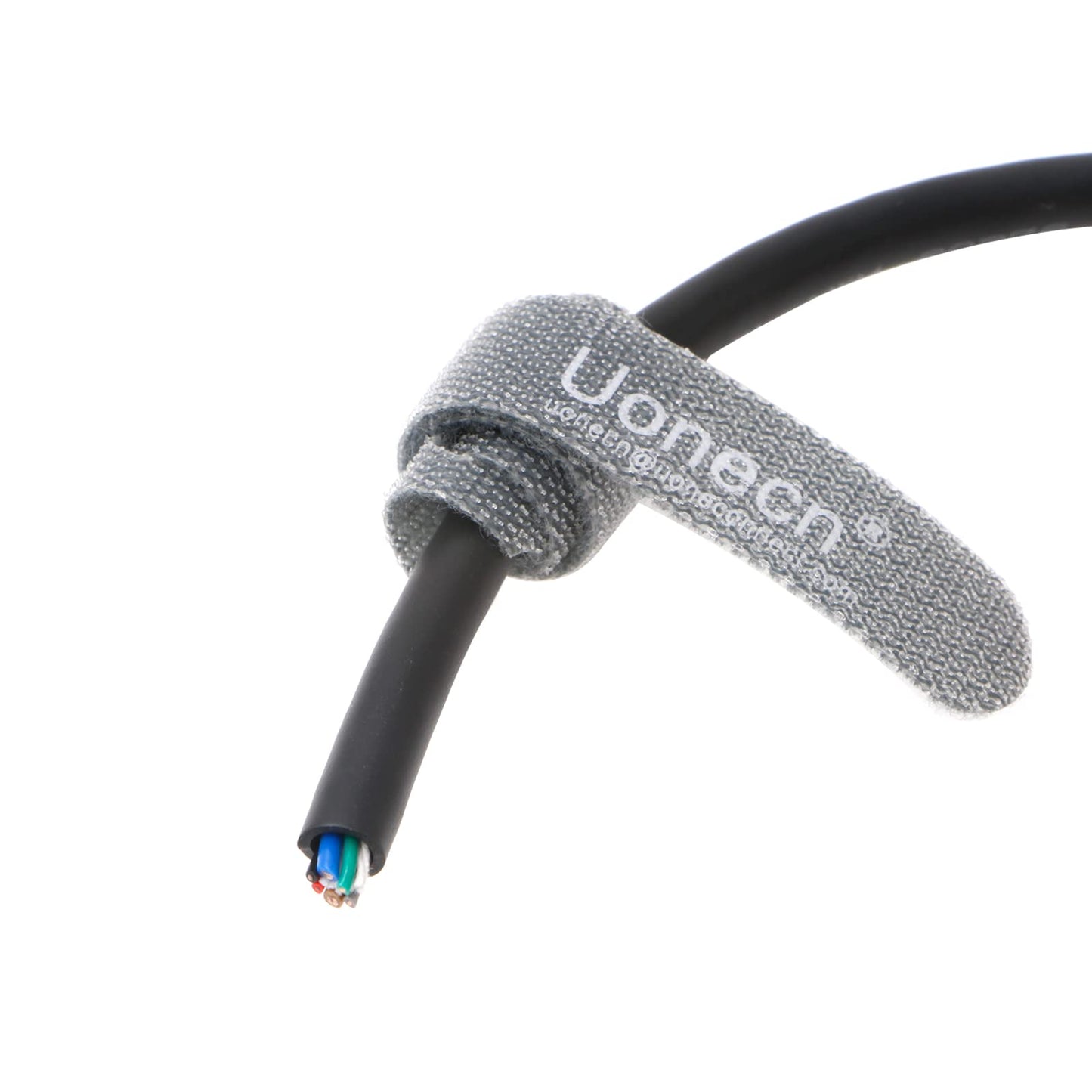 Uonecn Camera Cable Right Angle Hirose 6 Pin Female to Open End 1 Meter, Right-Angle A Type(Thin)