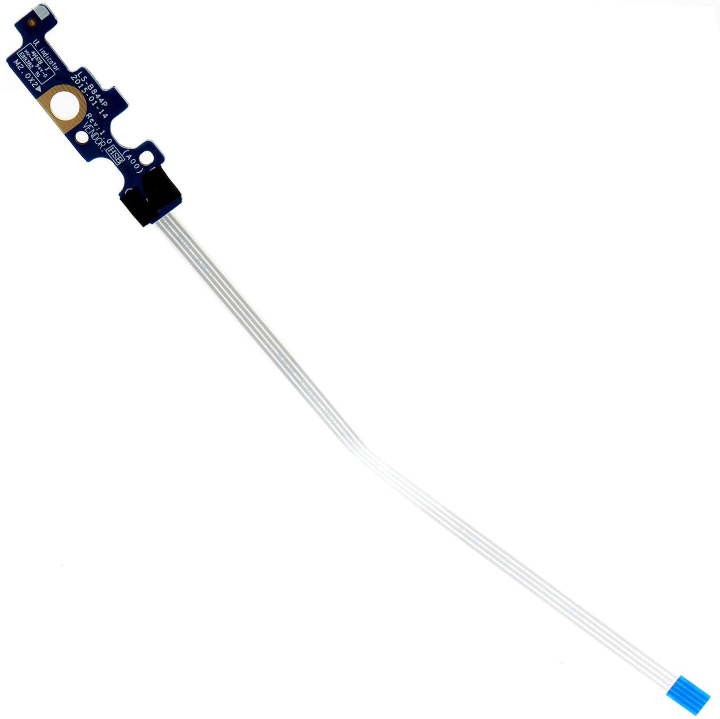 Deal4GO ON Off Power Button Circuit Board LS-B844P 010W9N Replacement for Dell Inspiron 15 5551 5552 5555 5566 5758 5558 5559