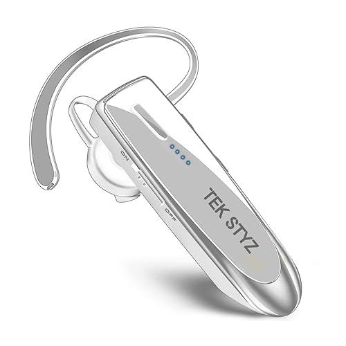 Bluetooth 5.3 Headset Compatible with Motorola Edge Lite Wireless Earpiece, IPX5 Waterproof, Dual Microphones, Noise Reduction, 60 Days Standby +…