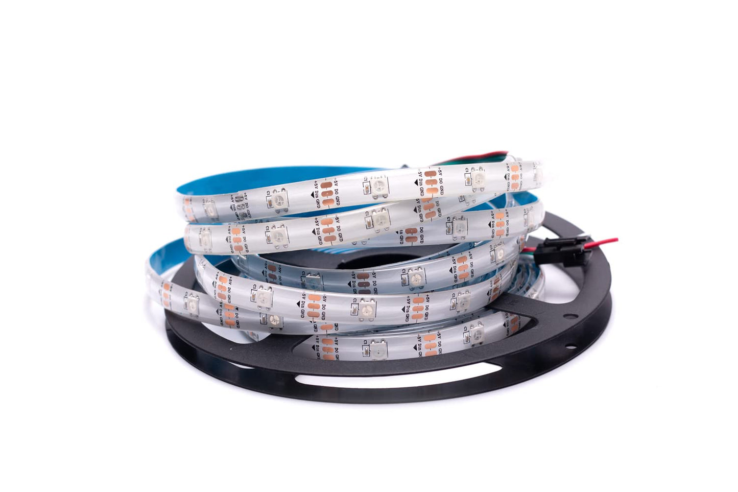 SVFISHKK WS2812B LED Strip SMD 5050 Individually Addressable 30Pixels/m RGB Strip Full Color LED Strip Waterproof DC5V (16.4FT 150led Waterproof IP65