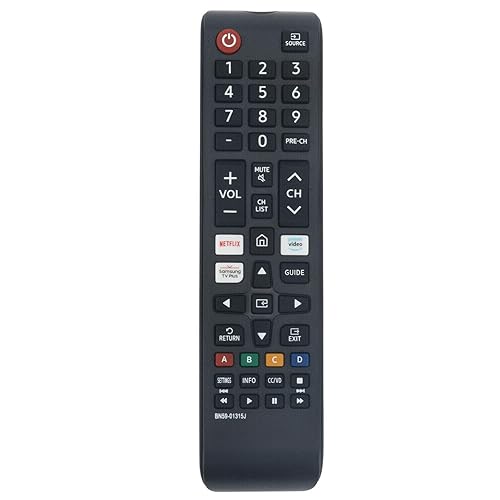 NTQinParts Replacement TV Remote Control Controller for Samsung UN43TU690TFXZA 43", UN50TU690TFXZA 50" Class TU690T Crystal UHD 4K Smart TV