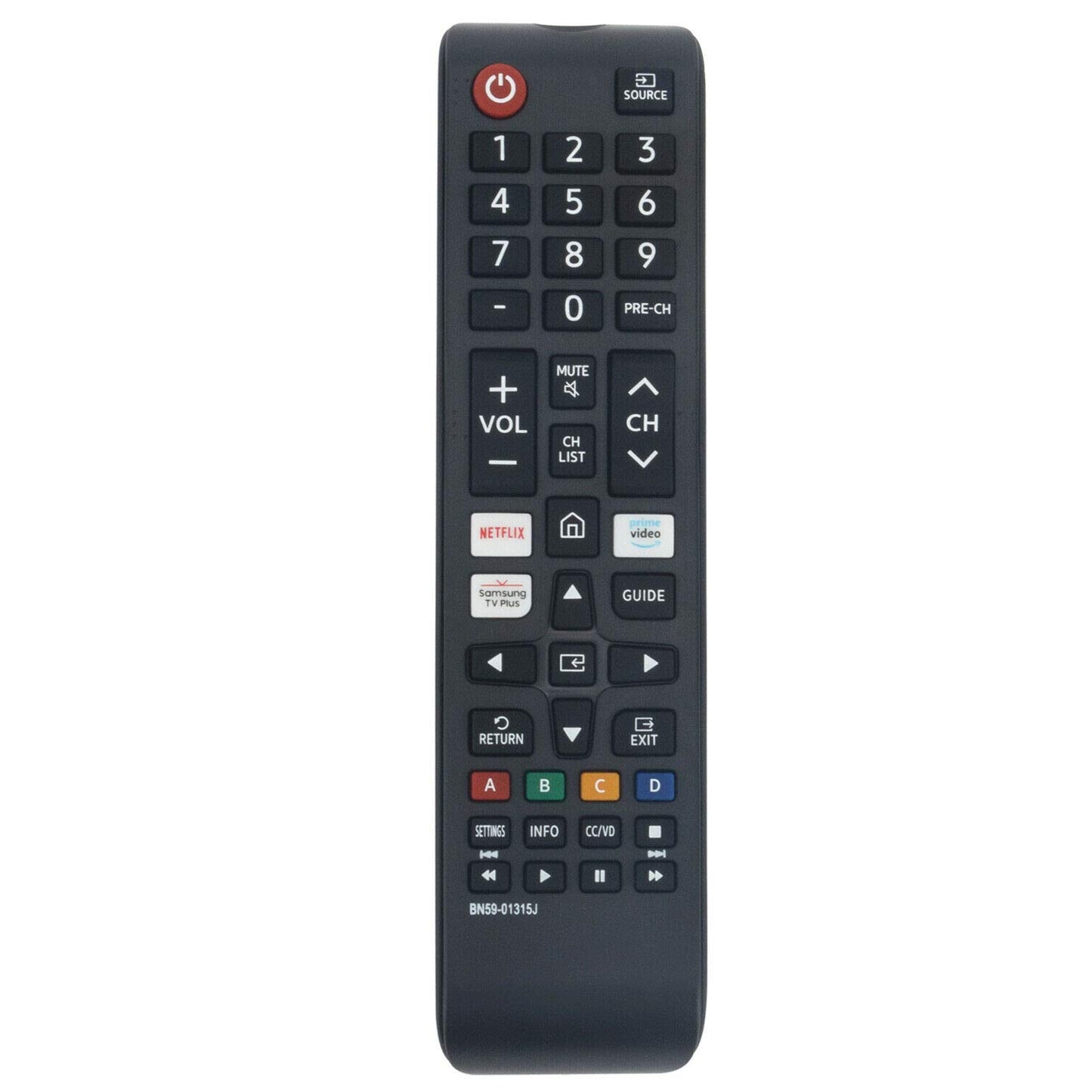 NTQinParts Replacement TV Remote Control Controller for Samsung UN43TU690TFXZA 43", UN50TU690TFXZA 50" Class TU690T Crystal UHD 4K Smart TV