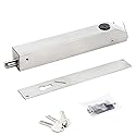 UHPPOTE Fail Secure Electric Bolt Lock Surface Mounted W/Cylinder for Steel Heavy Door