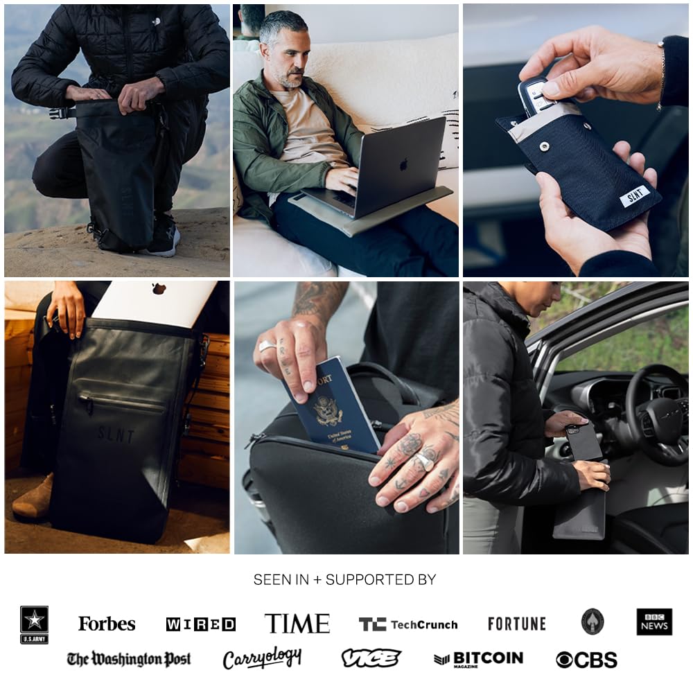 SLNT Privacy Stickers for Camera - Reusable Camera Stickers for Phones, Laptops, Tablets & Computer Webcams, Blackout Camera Covers