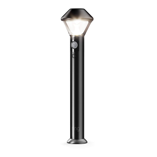 Ring Pathlight Battery - Motion-activated pathlight, bright LEDs, works with Amazon Sidewalk, Black