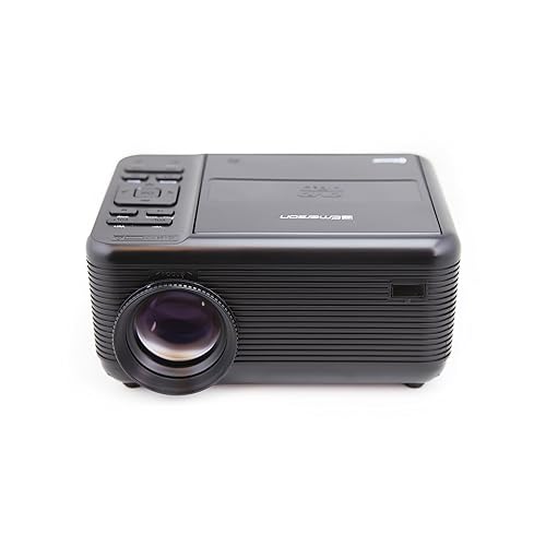 Emerson EVP-2501C 150-Inch Home Theater Projector DVD Player Combo with Bluetooth, HDMI & USB Inputs, Stereo Speaker, Remote Control & Projector