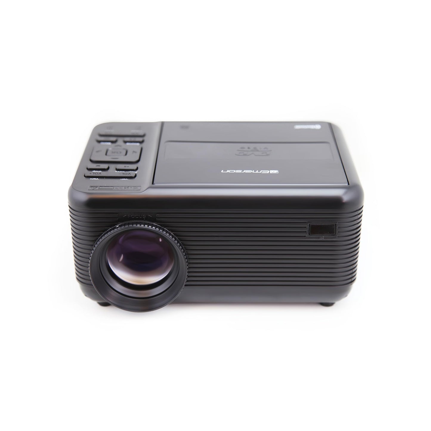 Emerson EVP-2501C 150-Inch Home Theater Projector DVD Player Combo with Bluetooth, HDMI & USB Inputs, Stereo Speaker, Remote Control & Projector