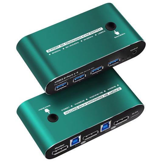 Displayport Kvm Switch 1 Monitors 2 Computers 240hz 2 Port kvm Switches displayport 165hz PC Switch 1 Monitor 2 Computers dp 1440p 120hz 144hz 165hz