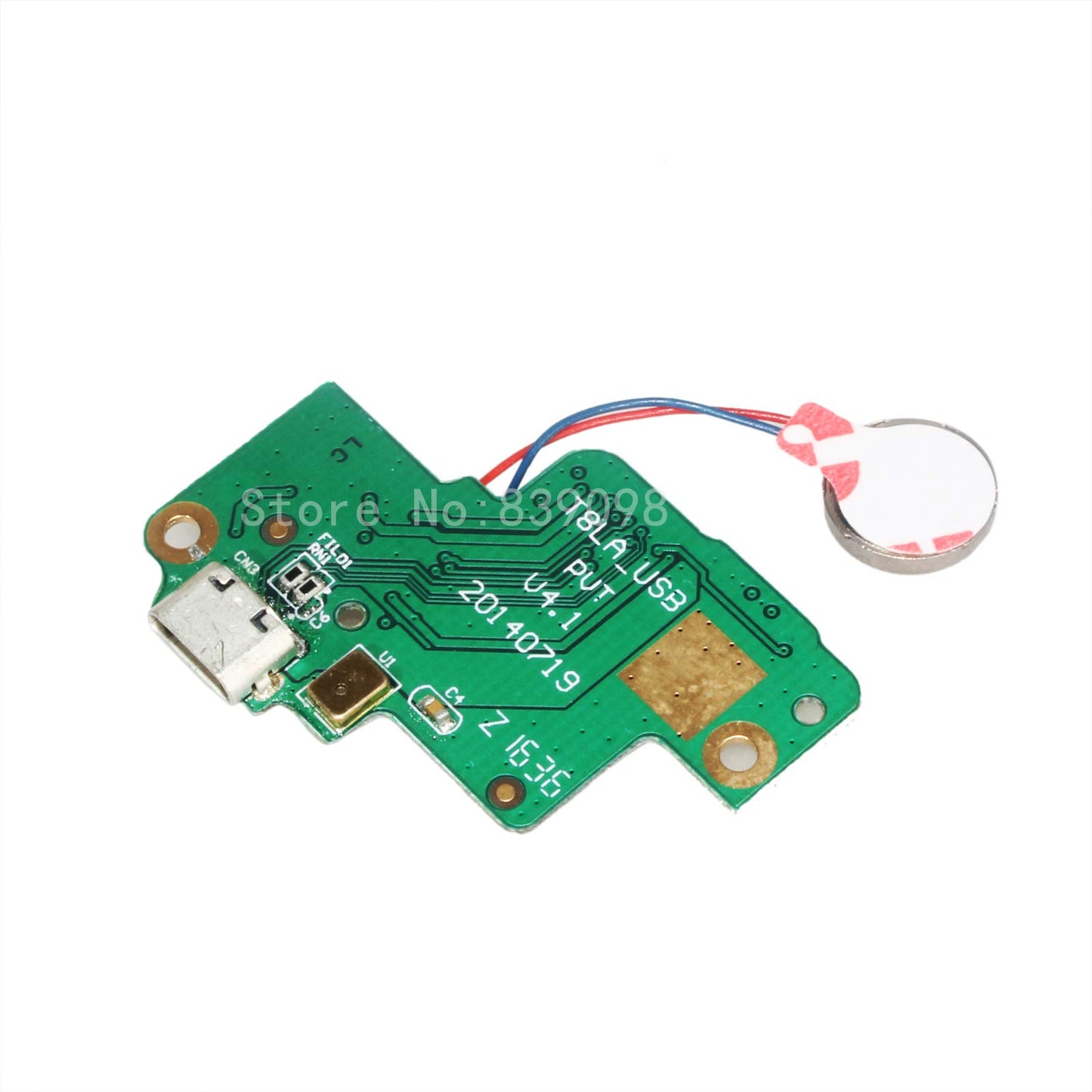 GinTai WiFi Micro USB Charging Port Board Replacement for Lenovo TAB IDEAPAD 8" S8-50F S8-50
