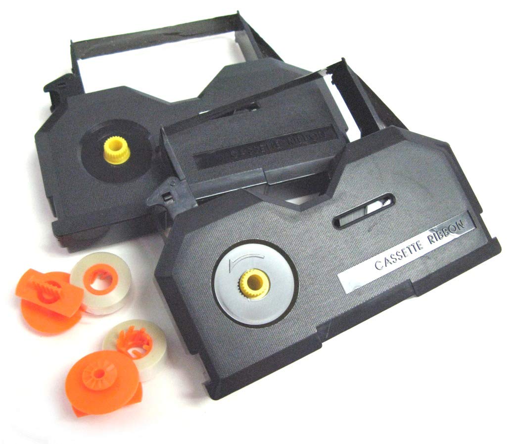 Around The Office Compatible with Sears Electronic Communicator II Pkg 2 Typewriter Ribbons & Tapes