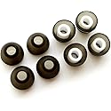 8pcs Eartips Compatible with LG Tone Free HBS-FN7 HBS-FN6 HBS-FN4 True Wireless Earphones - Medium Ergonomical Comfort Replacement Set Earbuds
