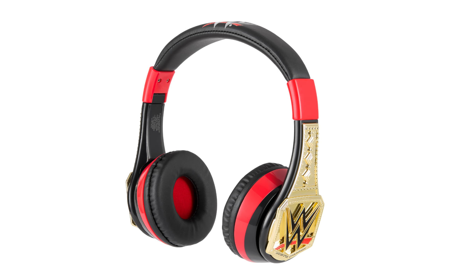 eKids WWE Bluetooth Headphones, Wireless Headphones with Microphone Includes Aux Cord, Kids Earphones for School, Home, or Travel
