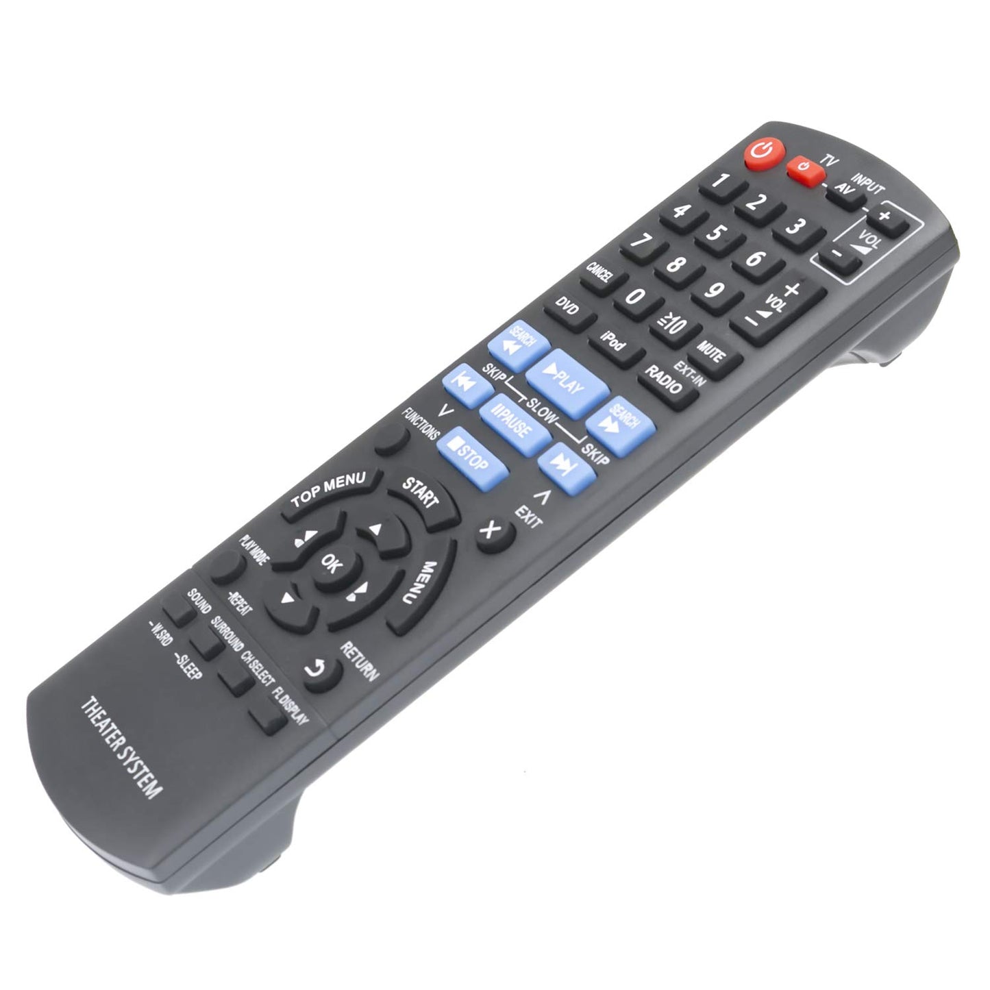 New N2QAYB000702 Remote Control fit for Panasonic DVD Home Theater Sound System SCXH170 SAXH170 SC-XH170 SA-XH170