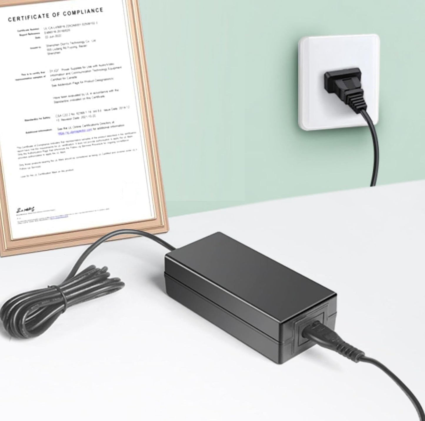 UpBright 14V AC/DC Adapter Compatible with Samsung CF398 Series C27F C27F398 C27F398F C27F398FW C27F398FWN LC27F398FWNXZA 27" S22F350FH S22F350FHN…