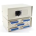 CablesOnline 4-Way Centronics 36 (CN36) Female Manual Data Switch Box (SB-007)