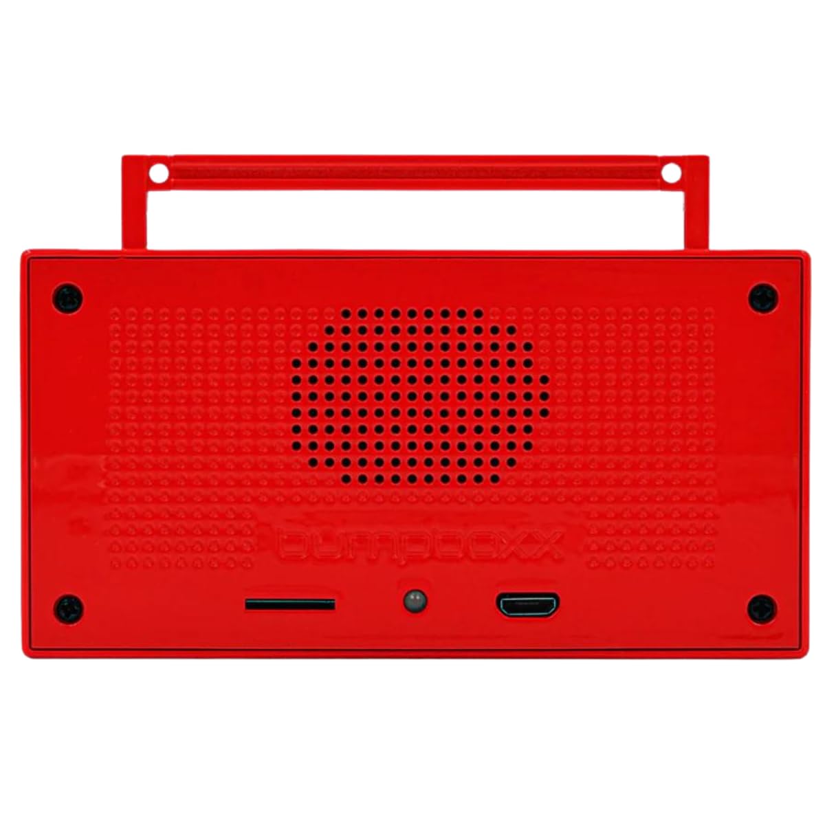 Bumpboxx MicroBoom Wearable Necklace Bluetooth Speaker Boombox | Bluetooth Portable Speaker | Includes 24” Chain & Rechargeable LI-ION Battery | Add