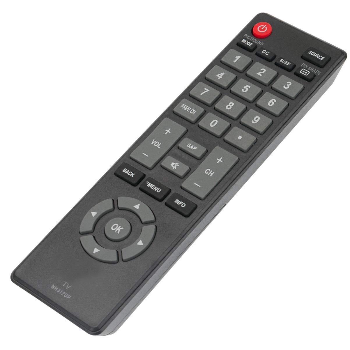 NH312UP Remote Control fit for Sanyo LCD LED HDTV TV FW55D25F FW40D36F FW43D25F FW32D06F FW50D36F FW50D48F FW43D47F FW40D48F FW40D36F-B FW32D08F