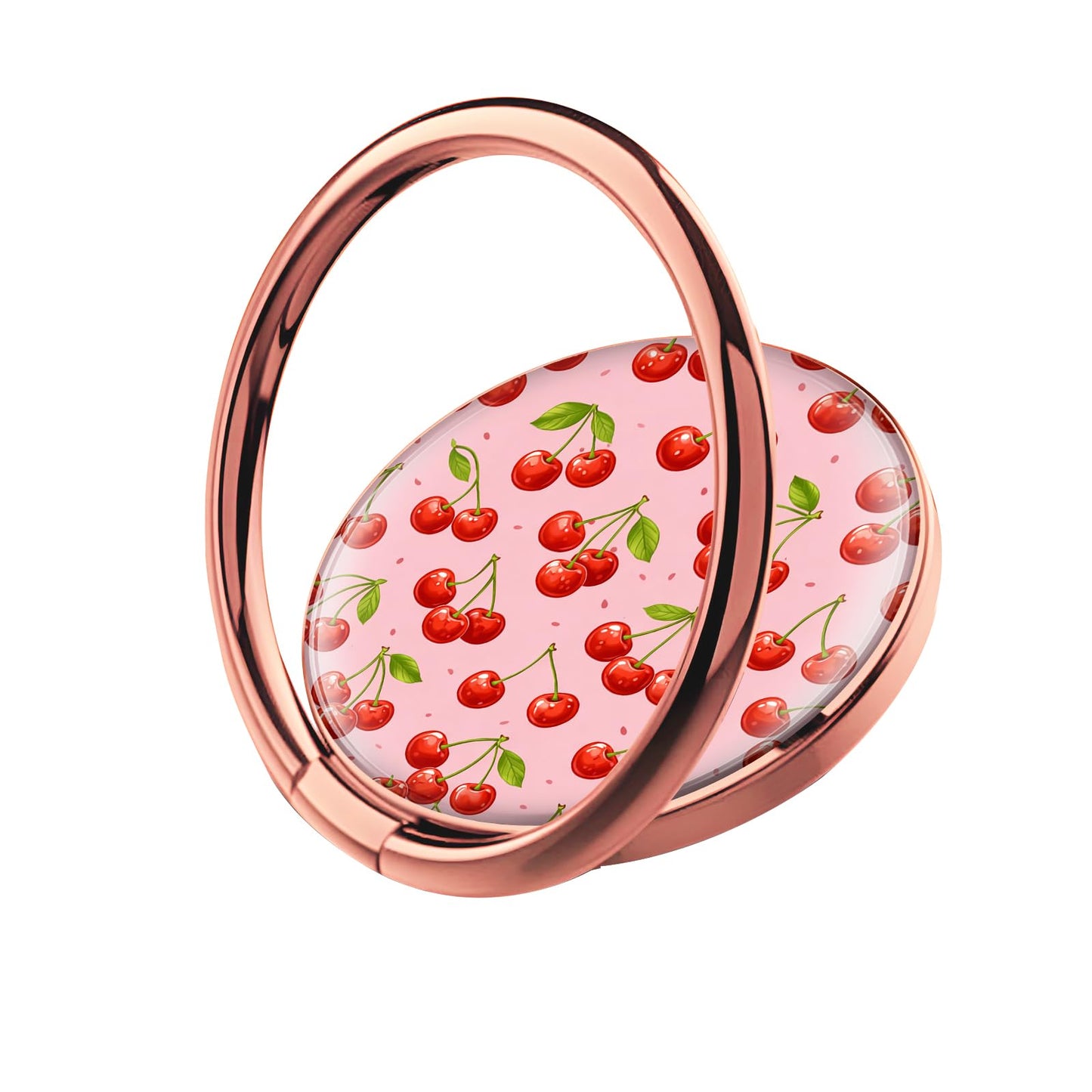 DLLFIOPA Cell Phone Ring Holder Grip, Luxury Rose Gold Metal Ring Holder 360°Rotation Finger Ring Stand, Cute Large Cell Phone Kickstand Grip