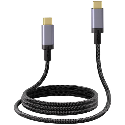 Henrety USB C Cable, USB4 Cable 240W Fast Charging, 40Gbps Data Transfer, 8K Video, Thunderbolt 4/3 Compatible, USB-C for iPhone 16, iPad, MacBook