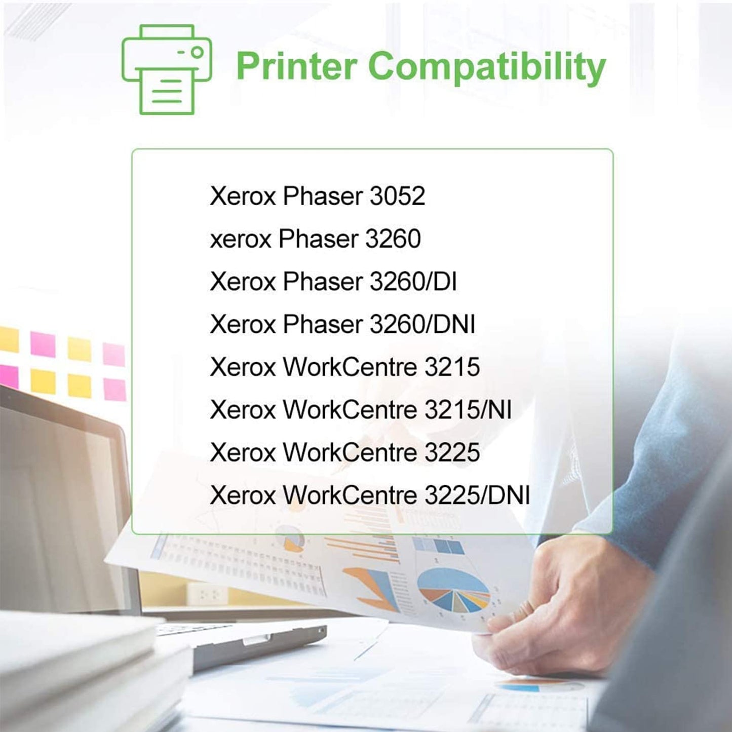 SINOPRINT Compatible 106R02777 Toner Cartridge Replacement for Xerox WorkCentre 3215 3215NI 3225 3225DNI Phaser 3260 3260DI 3260DNI 3052 106R02775