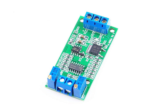 KNACRO 4-20mA to 0-10V Current to Voltage Transmitter Signal Module Linear Conversion